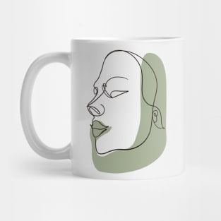 Body Positivity - The Face Line Art Mug